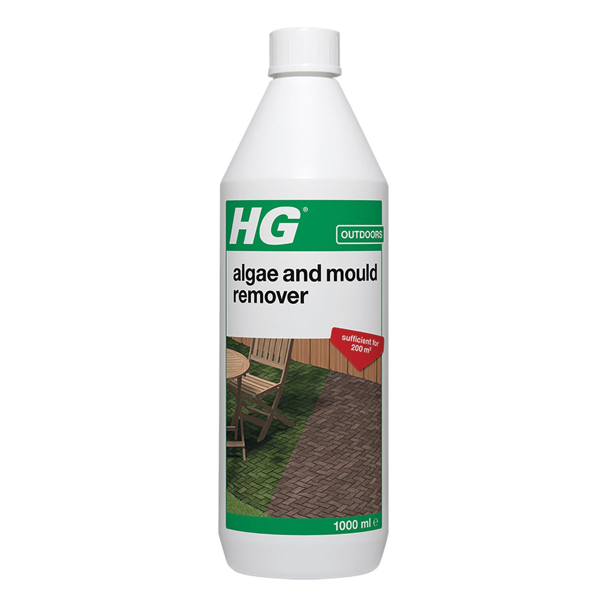 HG Garden Algae & Mould Remover Concentrate 1 Litre | HAG108Z