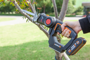 Worx Cordless 2 in 1 Axis Jigsaw / Reciprocating Saw 20v Kit | WX550.2