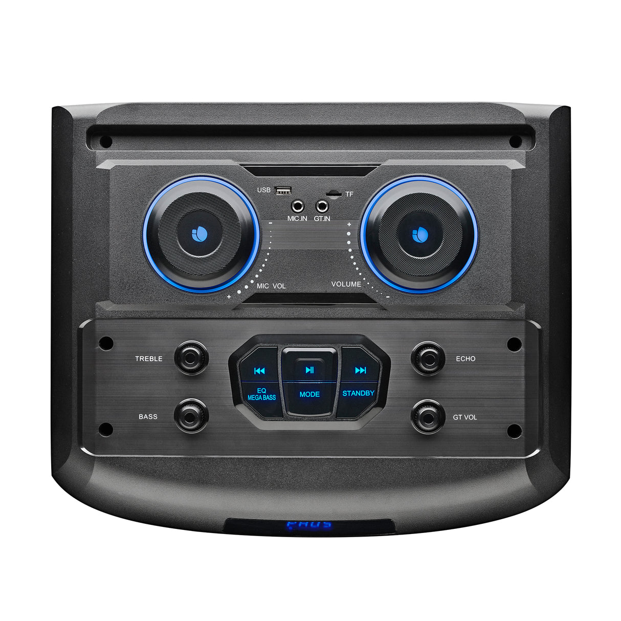 NGS Premium 15 Inch Speaker with Double Woofer 1200W - Black | 620139