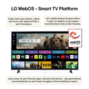 LG 55 Inch Nano81 4K Ultra HD HDR Nanocell Smart TV (2024) | 55NANO81T6A.AEK