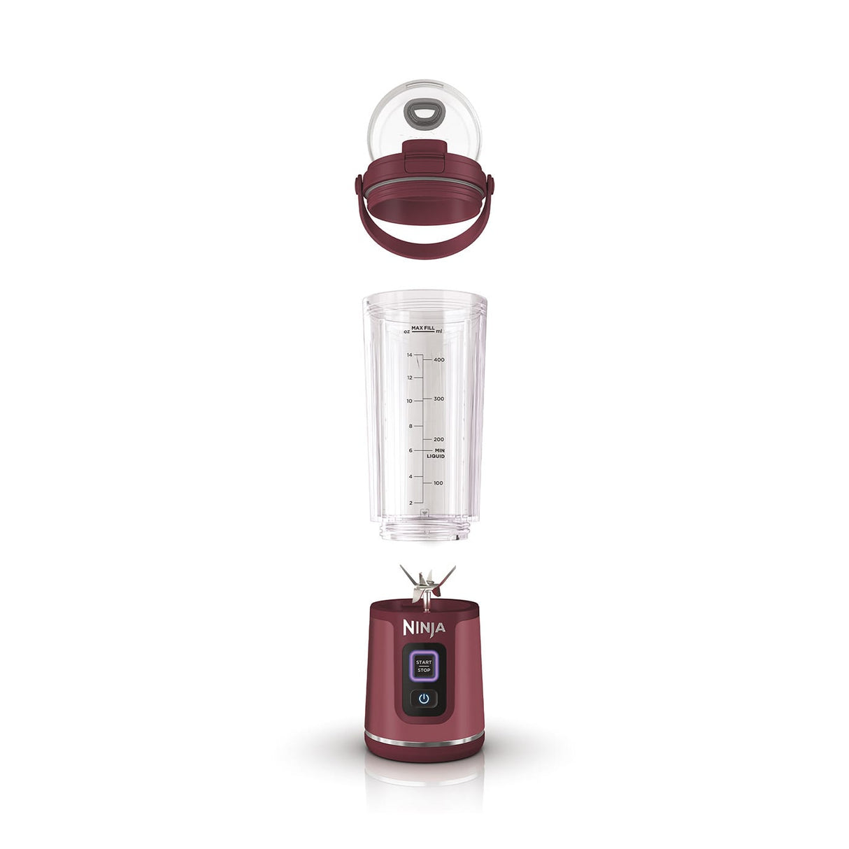 Ninja Blast Cordless Portable Blender - Cranberry | BC151UKCR