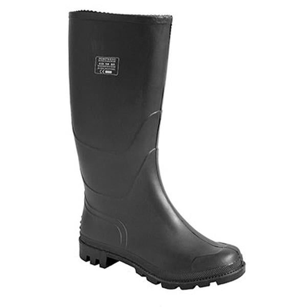 Portwest PVC Wellington (Wellie Boot) - Black