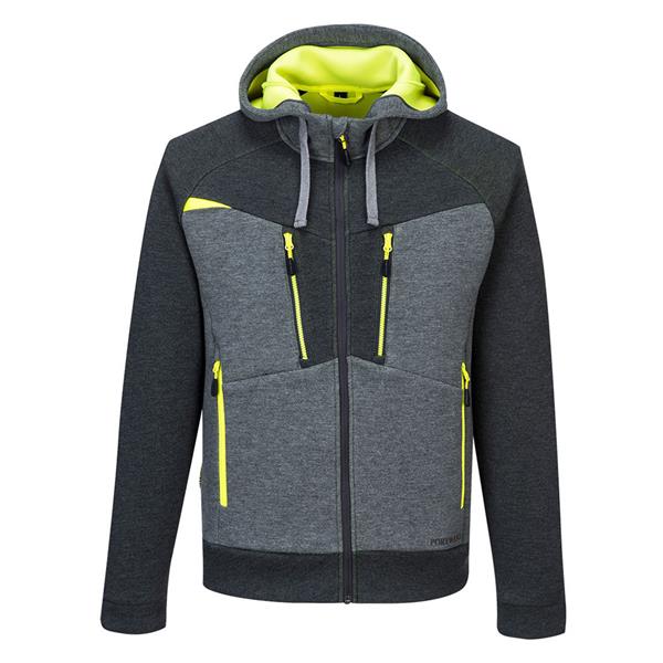 Portwest DX4 Zipped Hoodie - Grey