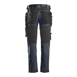 Snickers 6241 AllroundWork Stretch Holster Slimfit Trousers - Navy/Black