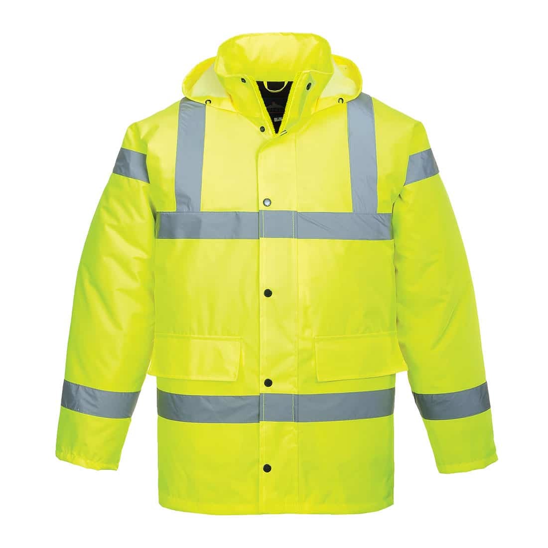 Portwest Hi-Vis Winter Traffic Jacket - Yellow