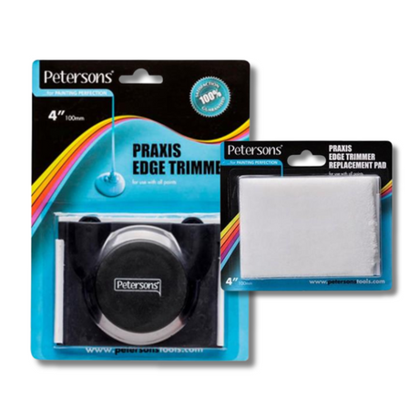 Petersons Praxis Painting Edge Trimmer & Replacement Pads - Bundle