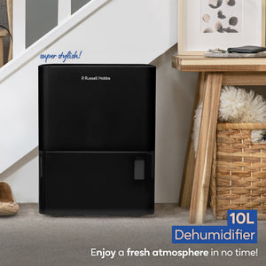 Russell Hobbs Dehumidifier 10 Litre - Black | RHDH1001B/10L