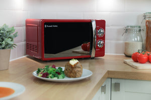 RUSSELL HOBBS 17 Litre 700W  MICROWAVE RED | RHMM701R