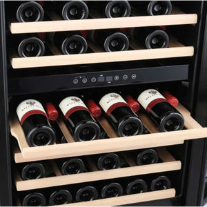 Amica 46 Bottle 60cm Freestanding Wine Cooler - Stainless Steel | AWC600SS