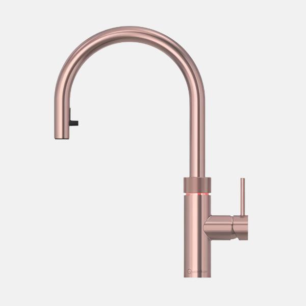 Quooker PRO3 Flex Boiling Water Kitchen Tap - Rose Copper | 3XRCO