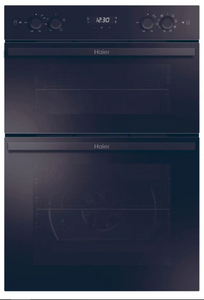 Haier Series 2 Built In Double Oven with Steam - Black | HWO9M2M5B