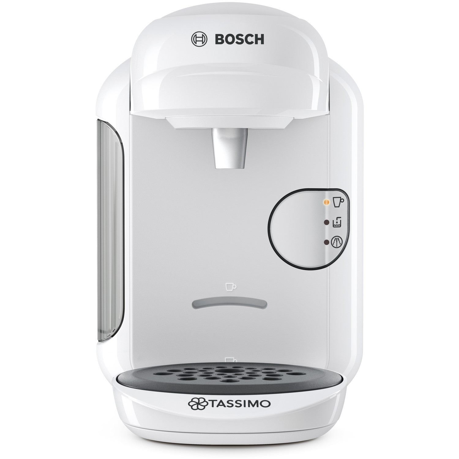 Bosch Tassimo Vivy 2 Hot Drinks Coffee Machine White TAS1404GB Heavins