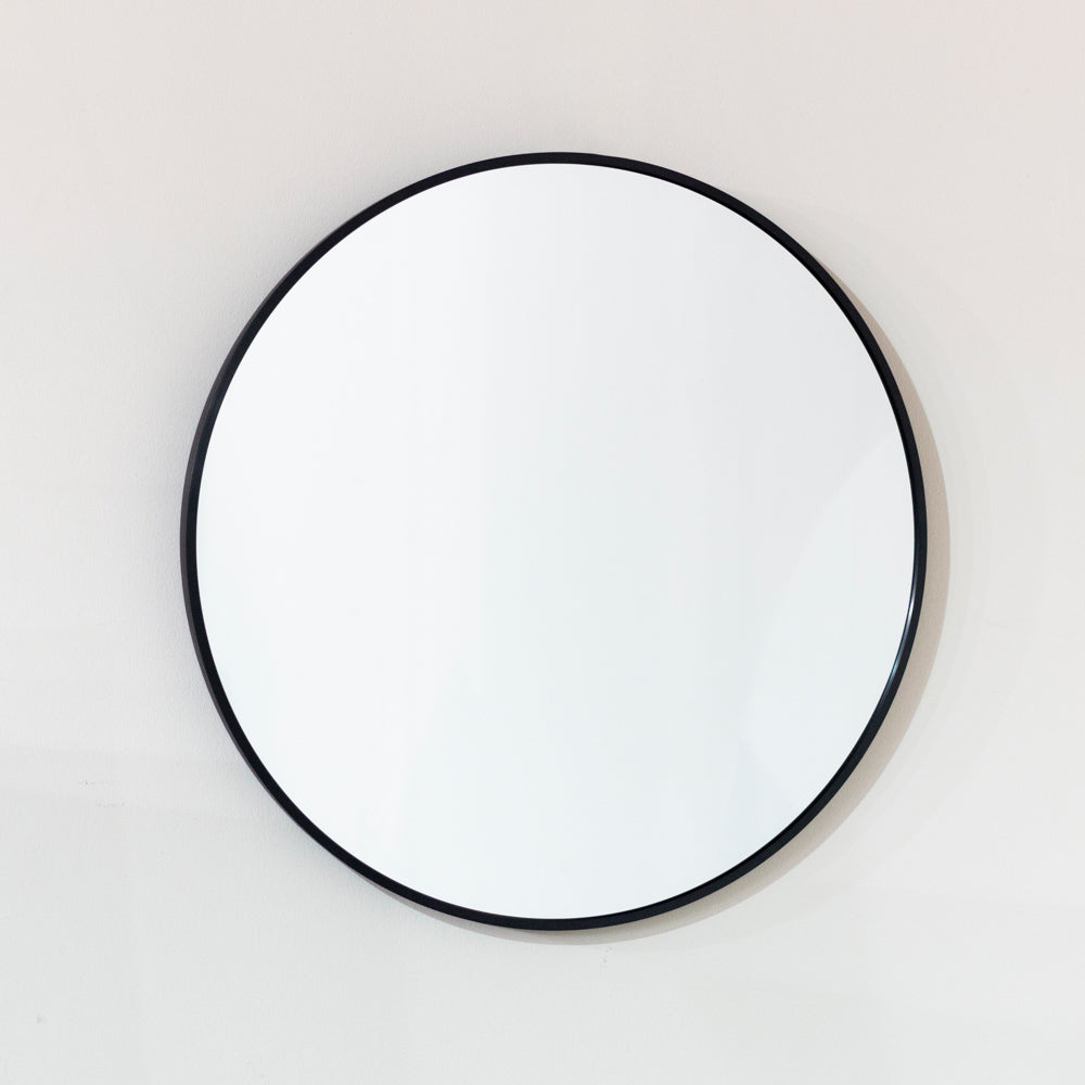 Tara Lane Modena Round Wall Mirror 60cm - Black | TL6039