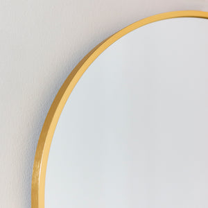 Tara Lane Modena Oval Wall Mirror 50cm x 70cm - Gold | TL6042