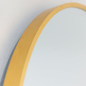 Tara Lane Modena Oval Wall Mirror 60cm x 90cm - Gold | TL6043