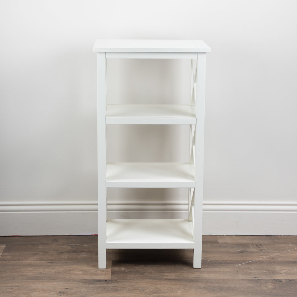 Tara Lane Rivera 4 Tier Shelf - White | TL6052