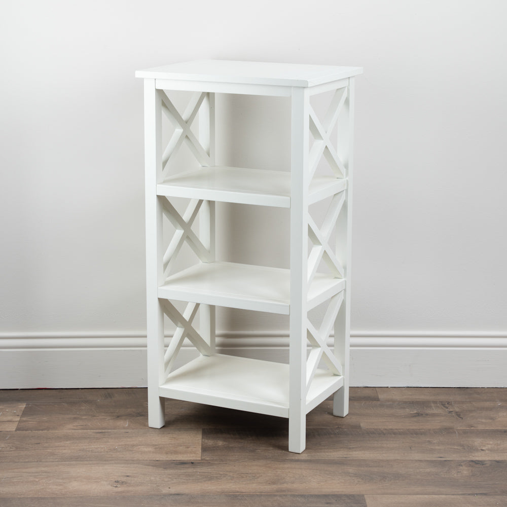 Tara Lane Rivera 4 Tier Shelf - White | TL6052