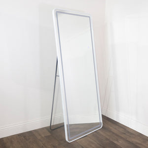 Tara Lane Modena LED Cheval Mirror 170cm x 70cm - White | TL6296
