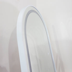 Tara Lane Modena LED Cheval Arch Mirror 160cm x 50cm - White | TL6298