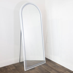 Tara Lane Modena LED Cheval Arch Mirror 170cm x 70cm - White | TL6300