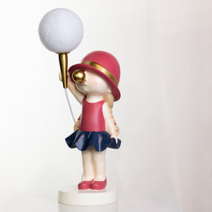 Tara Lane Bubblegum Girl USB Table Lamp | TL6710