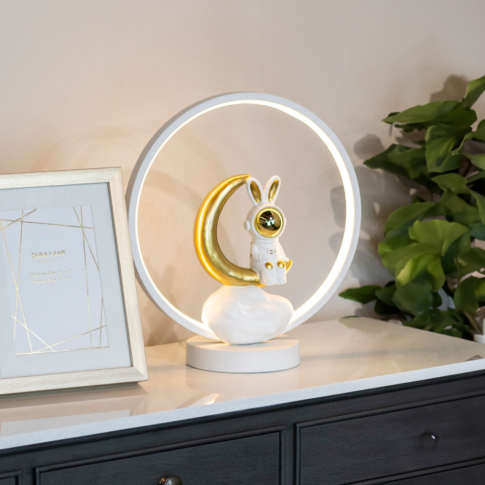 Tara Lane Bunny Astronaut USB Table Lamp | TL6711