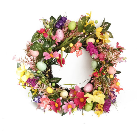 Tara Lane Easter Wreath with Eggs 50cm | TL6798