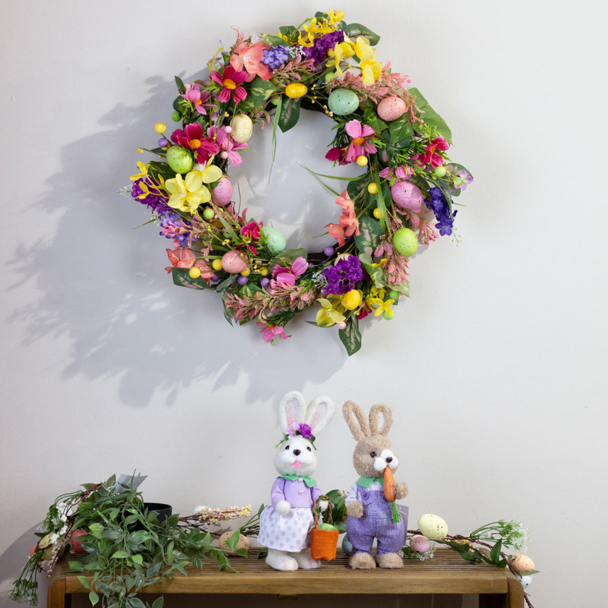 Tara Lane Easter Wreath with Eggs 50cm | TL6798