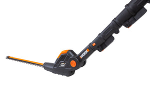 Worx Powershare 20V Cordless Pole Hedge Trimmer 45cm with 2.0ah Battery | WG252E