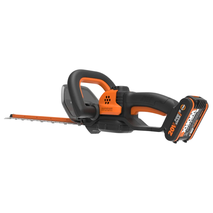 Worx 20V Battery Cordless Hedge Trimmer 52cm | WG264E