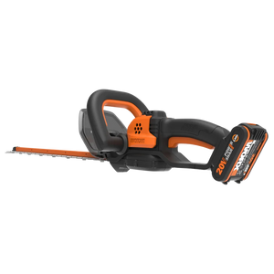 Worx 20V Battery Cordless Hedge Trimmer 52cm | WG264E