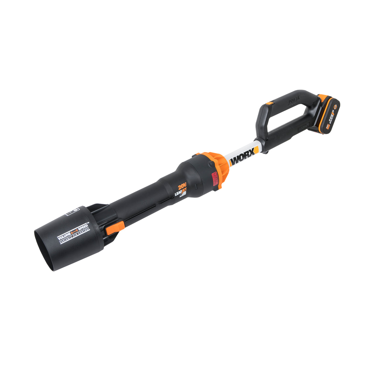 WORX Powershare 20V Cordless Compact Leafjet Leaf Blower with 2.0ah Battery | WG543E