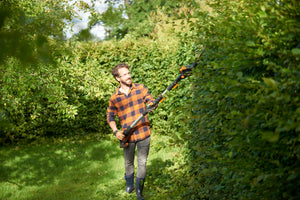 Worx Powershare 20V Cordless Pole Hedge Trimmer 45cm with 2.0ah Battery | WG252E