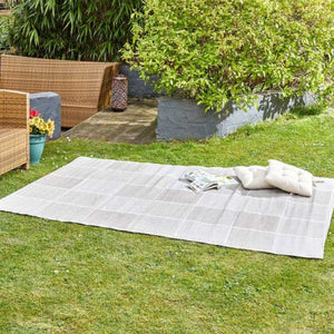 Smart Garden Alfresco Outdoor Rug - Illusion - Mocha - 120cm x 180cm | 300051