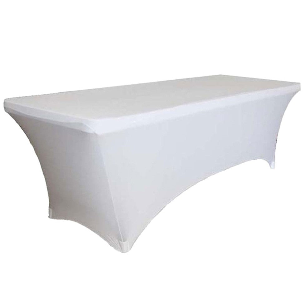 Radius Table Cover For 180cm Catering Table - White | R-TCOVER-W