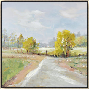 Macquillan Hand Painted Picture Summer Day 100cm x 100cm | MQP7032