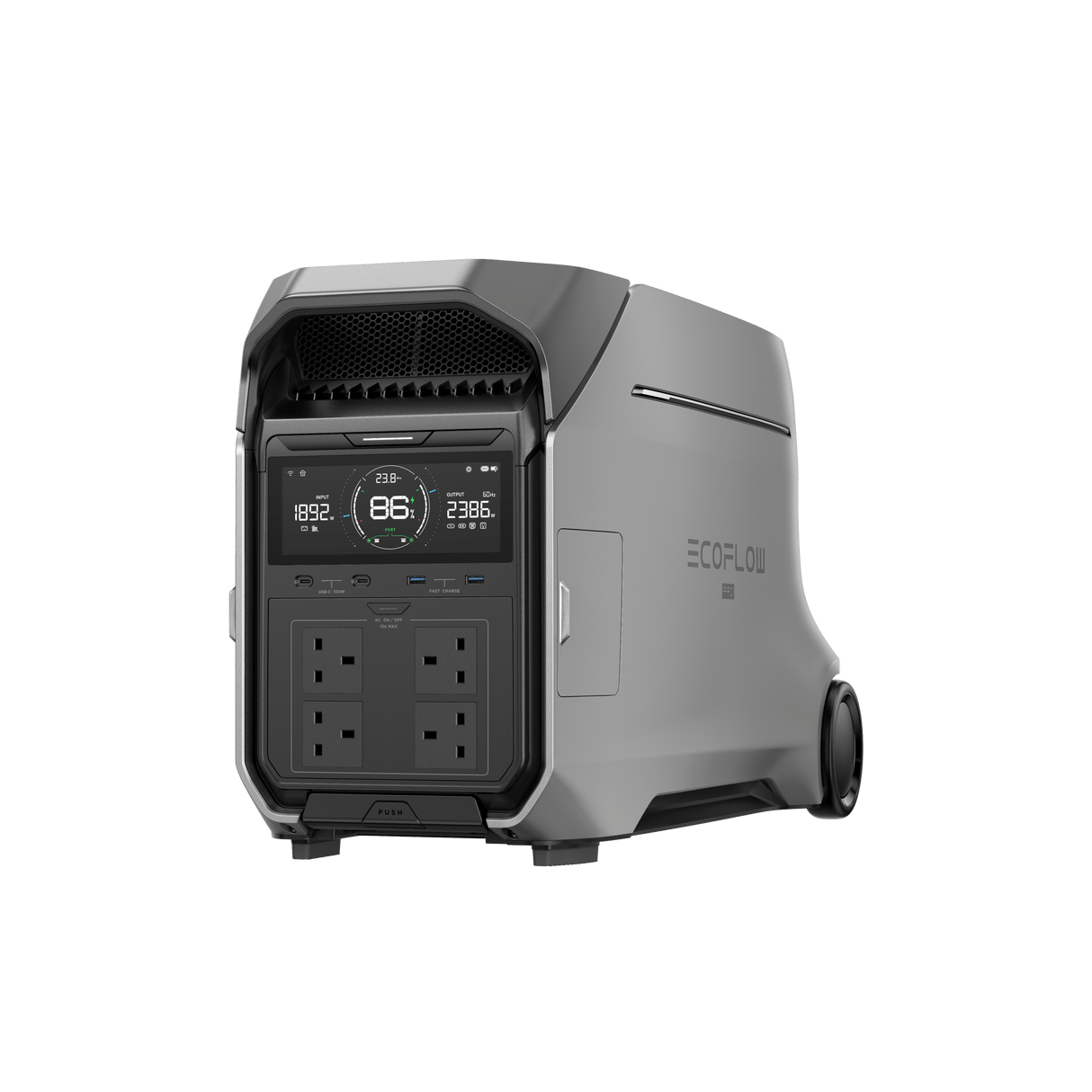 EcoFlow DELTA Pro 3 Portable Power Station ( Backup Battery ) | EFDELTAPRO3-UK-CBox