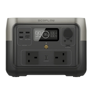 Ecoflow River 2 Max - 512Wh / 500W Portable Power Station Bank | ZMR610-B-UK