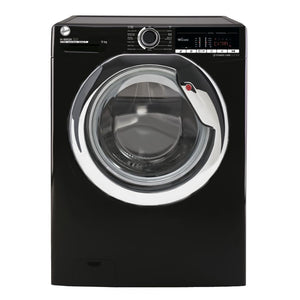 Hoover H-Wash 300 9kg 1400 Spin Washing Machine - Black | H3WS495TACBE-80