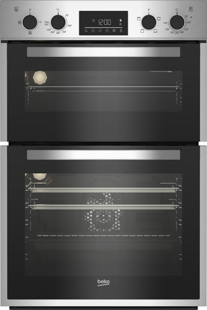 Beko Built In Double Oven - Stainless Steel | BBDF26300X