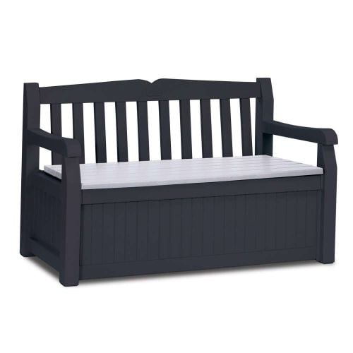 Keter Eden Storage Bench 265 Litre - Dark Grey | KTR247692