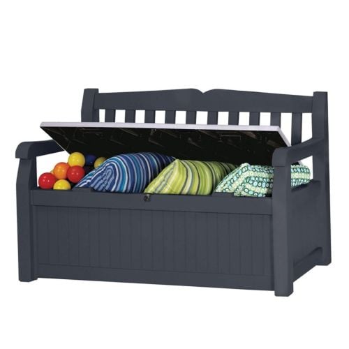 Keter Eden Storage Bench 265 Litre - Dark Grey | KTR247692