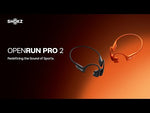 Aftershokz Shokz OpenRun Pro 2 Open Ear Wireless Headphones - Black | 38-S820-ST-BK