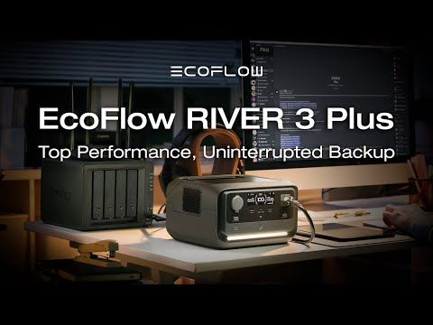 Ecoflow River 3 Plus Power Station 286wh Portable Power Station ( Backup Battery ) | EFRIVER3Plus-UK