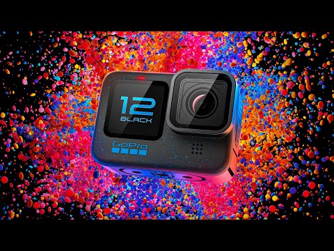 GoPro Hero 12 Action Cam Camera - Black | CHDHX-121-RW