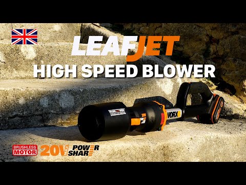 WORX Powershare 20V Cordless Compact Leafjet Leaf Blower with 2.0ah Battery | WG543E