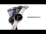 Garmin Vivoactive 5 Aluminium Bezel Silicone Band - Slate & Black | 49-GAR-010-02862-10