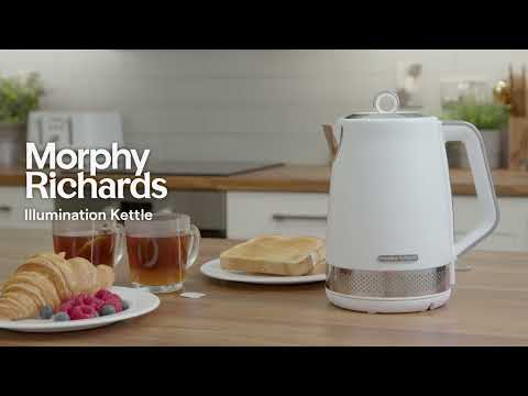 Morphy Richards Illumination Jug Kettle 1.7 Litre - Titanium | 108022