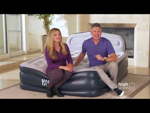 Yawn Self Inflating Air Bed with Fitted Sheet - King Size | 01660