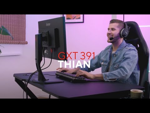 Trust GXT 391 Thian Headset Wired & Wireless Gaming  Headphones USB C Black / White | T24502